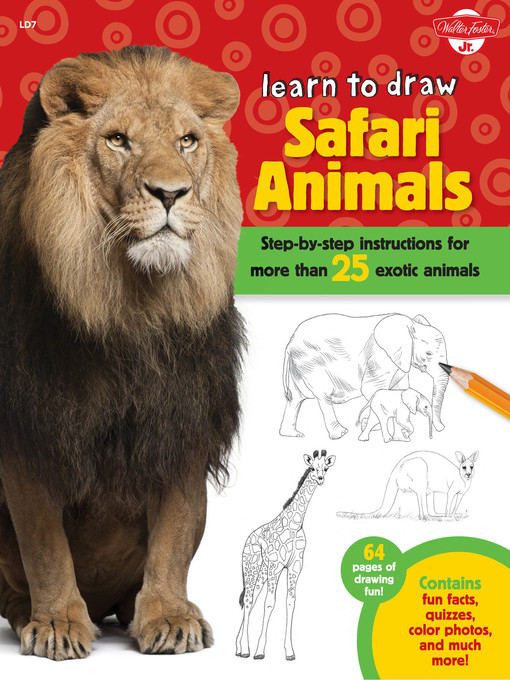 Title details for Learn to Draw Safari Animals by Robbin Cuddy - Available